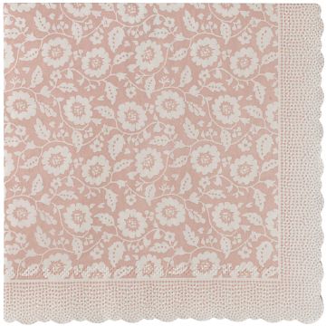 Maileg 20 Servietten BLUMEN Powder