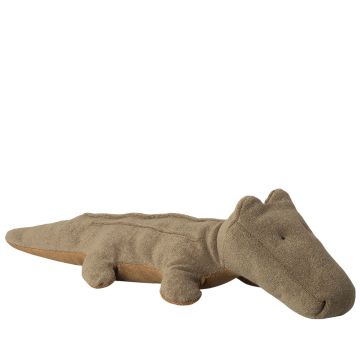 Maileg Safari Friends PLUSH TOY Medium CROCODILE Olive Green 