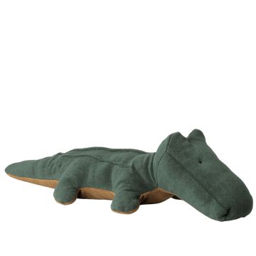 Maileg Safari Friends PLUSH TOY Large CROCODILE Forest Green 