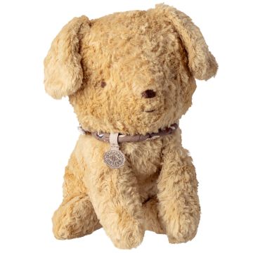 Maileg KUSCHELTIER HUND WELPE Klein Soft Sand