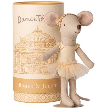 Maileg Big Sister MOUSE Ballet DANCER Apricot