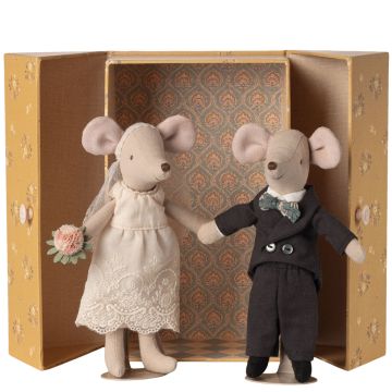 Maileg Maus HOCHZEITSMÄUSE Mama & Papa in Box