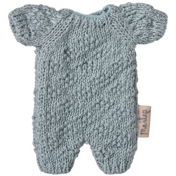 Maileg STRICKANZUG für MIKRO HASE blau