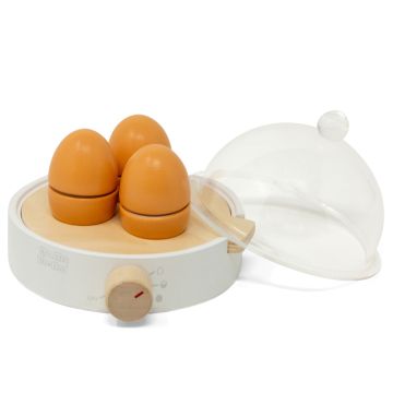 MaMaMeMo Wooden EGG BOILER White