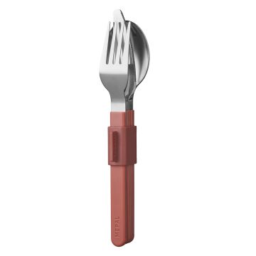 Mepal 3-Piece Camping Cutlery Set SILUETA ​​vivid mauve
