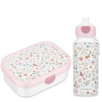 Mepal LUNCHBOX & WATER BOTTLE Set Campus - Little Dutch "Fairy Wonders"