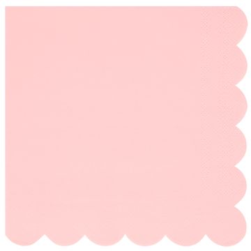 Meri Meri 16 Große Servietten ZUCKERWATTE rosa