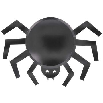 Meri Meri PAPER PLATES for Halloween SPIDERS (8 Pcs)
