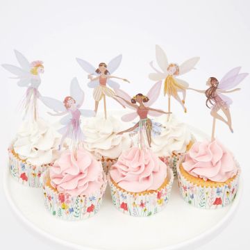 Meri Meri 24 CUPCAKE- & MUFFIN-SET Feen