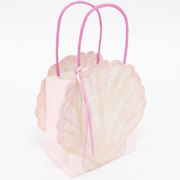 Meri Meri 8 Shell Party Bags MERMAID
