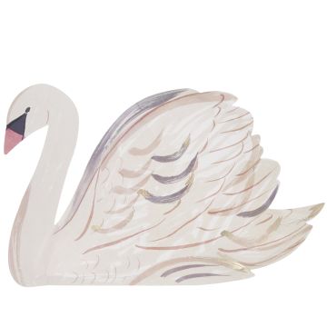 Meri Meri 8 Pappteller SCHWAN