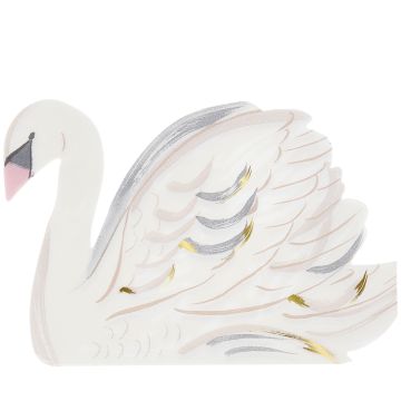 Meri Meri 16 SWAN Napkins