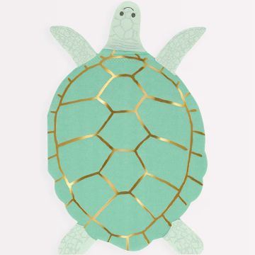 Meri Meri 16 Under The Sea Servietten SCHILDKRÖTE