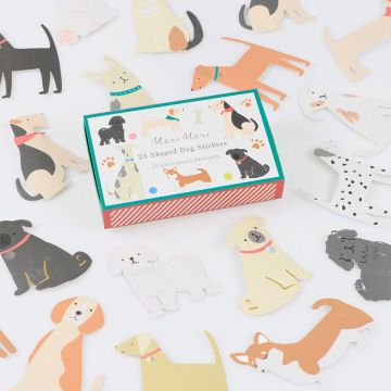 Meri Meri 25 STICKER Hunde