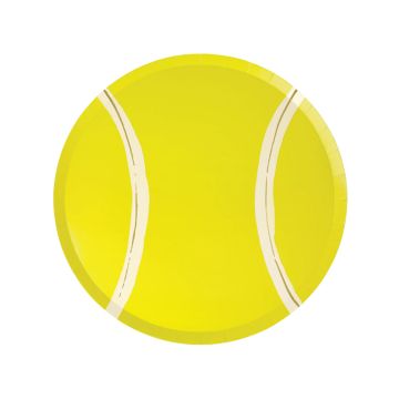 Meri Meri 8 Paper Plates TENNIS