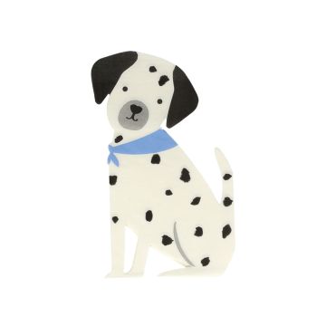 Meri Meri 16 HUNDE Servietten DALMATINER