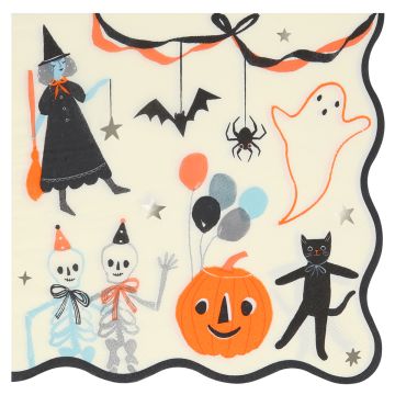 Meri Meri 16 Große Servietten IT'S HALLOWEEN!