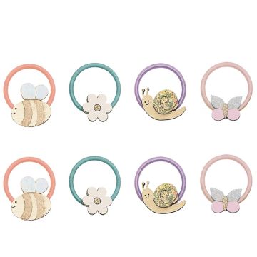 Mimi & Lula 8 Mini HAIR TIES Mini Beasts