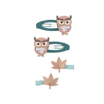 Mimi & Lula 4 Haarspangen Oscar EULE