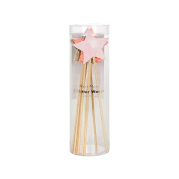 Meri Meri 8 Wands with GLITTER