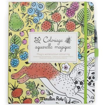 Moulin Roty MALBUCH Magisches Aquarell (3 Jahre+)