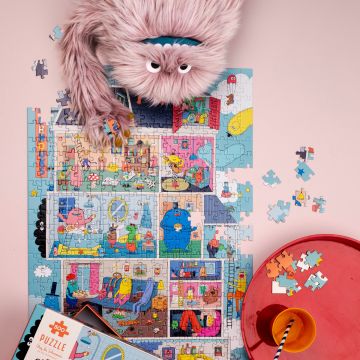 Moulin Roty PUZZLE "Bei den Schmouks" (500 Teile)