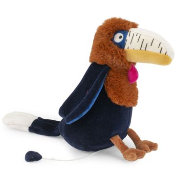 Moulin Roty Mawa SPIELUHR Vogel Litchi