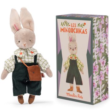 Moulin Roty Plüschtier MINOUCHKAS Kaninchen Nine