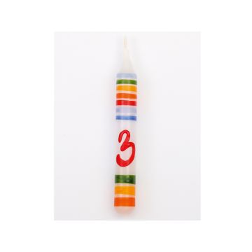 nic Curled Birthday CANDLE 3
