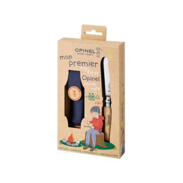 Opinel Kinder SCHNITZMESSER natur & Etui