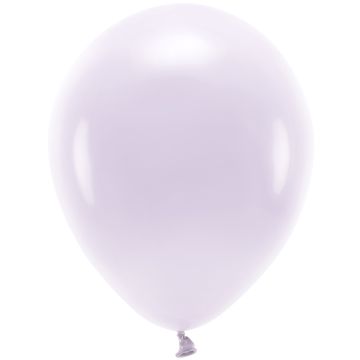 PartyDeco 10 ECO Party Ballons Pastell Light Lilac