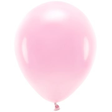 PartyDeco 10 ECO Party Ballons Pastell Light Pink