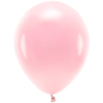 PartyDeco 10 ECO Party Ballons Pastell Blush Pink