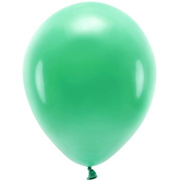  PartyDeco 10 ECO Party Balloons Pastel Green