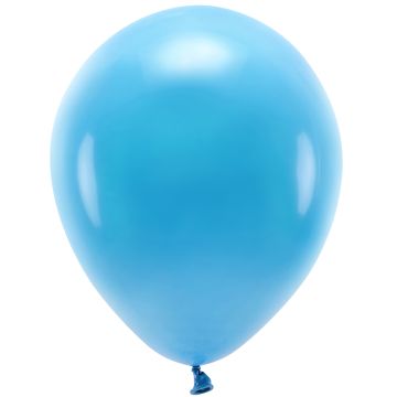 PartyDeco 10 ECO Party Ballons Pastell Turquoise