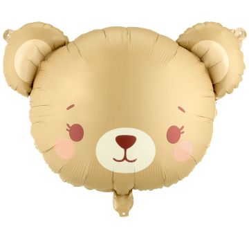 PartyDeco FOIL BALLOON Bear (56x40cm)