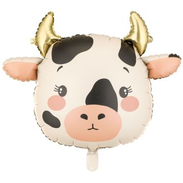 PartyDeco FOIL BALLOON Cow (57x47cm)