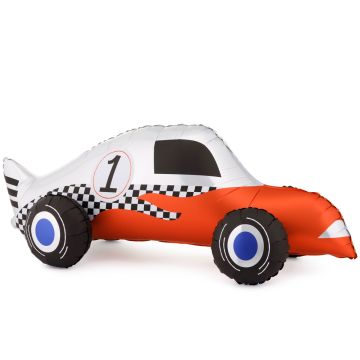 PartyDeco FOIL BALLOON Race Car (90x34cm)