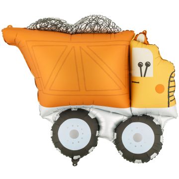 PartyDeco FOIL BALLOON Truck (87x69cm)