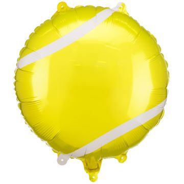 PartyDeco Football Foil Balloon TENNIS BALL (35cm)