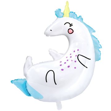 PartyDeco Foil Balloon UNICORN