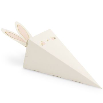 PartyDeco 6 GIFT BOXES Rabbit (7.2 x 26.5 x 7.2 cm)