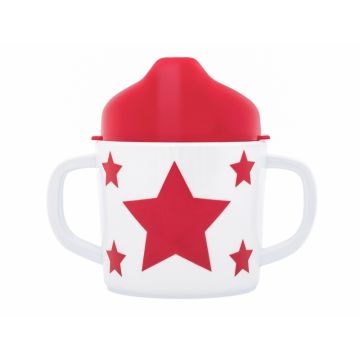 Pimpalou two handle cup star red