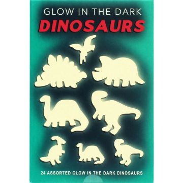 Rex London Fluoreszierende Sticker DINOSAURIER (24 Stück)