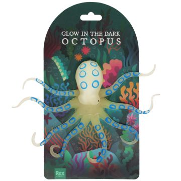 Rex London Fluoreszierender Gummi OKTOPUS