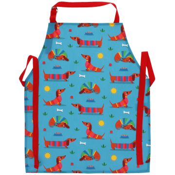 Rex London Cotton Kids Apron SUNNY SAUSAGE DOG