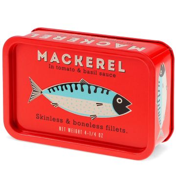 Rex London Mini STORAGE TIN with Lid Mackerel