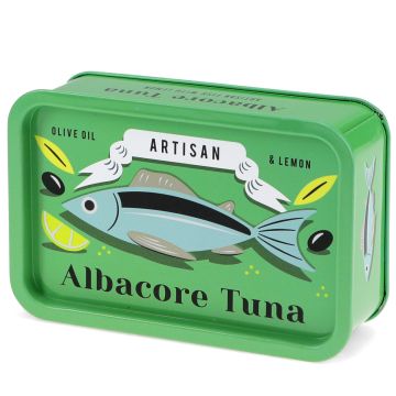 Rex London Mini STORAGE TIN with Lid Tuna