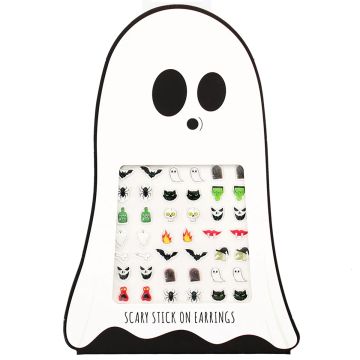 Rex London 30 Ear Stickers SPOOKY