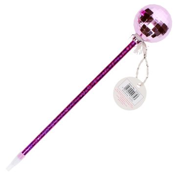 Rex London BALLPOINT PEN Disco Ball lightpink